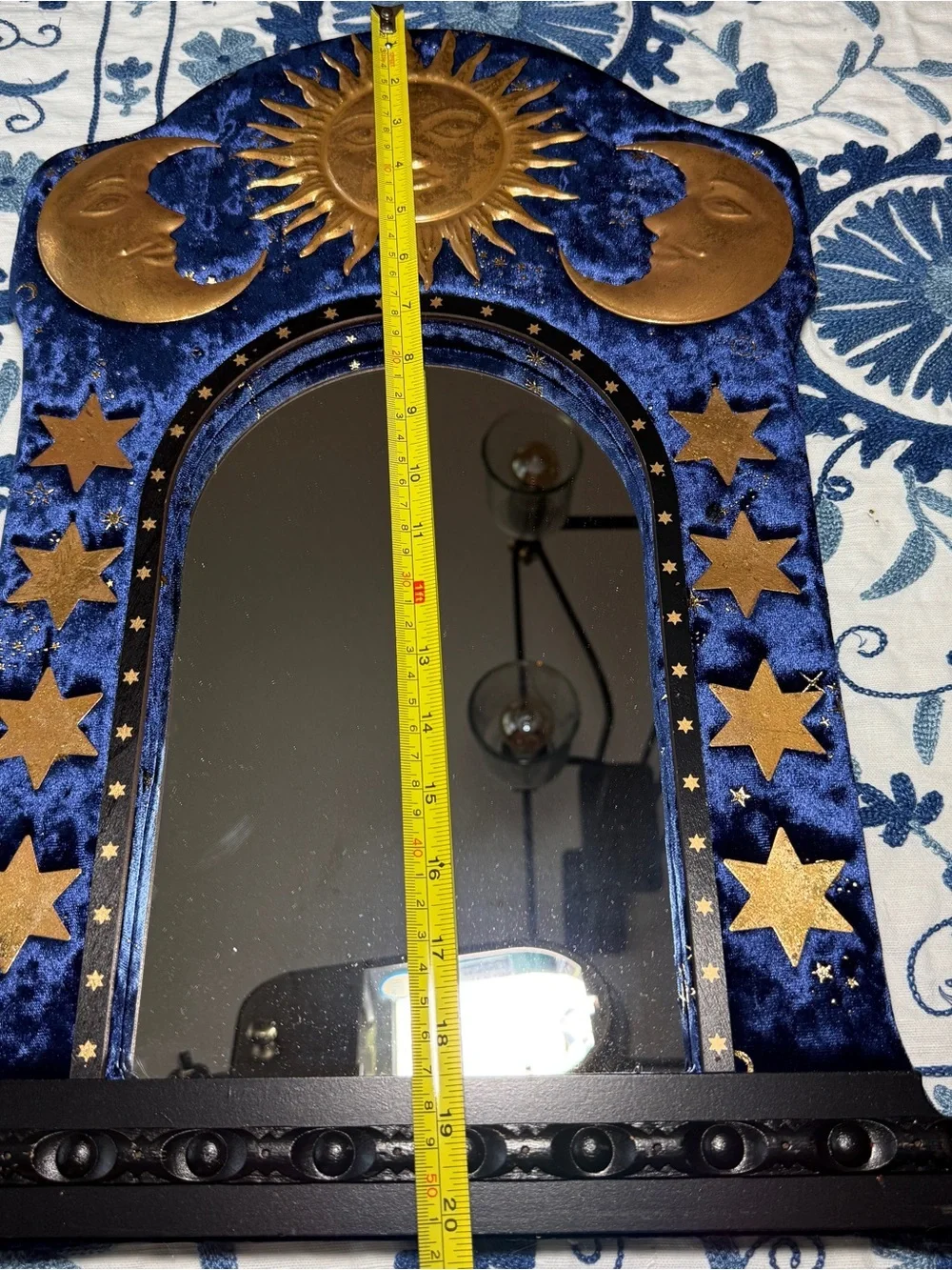 Michaels Bound By Magic Celestial Wall Mirror Moon Sun Stars Witch Whimsy Decor